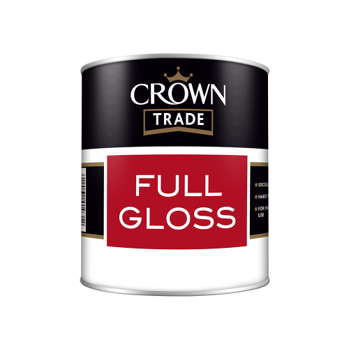 Crown Trade - Full Gloss - White - 1L & 2.5L
