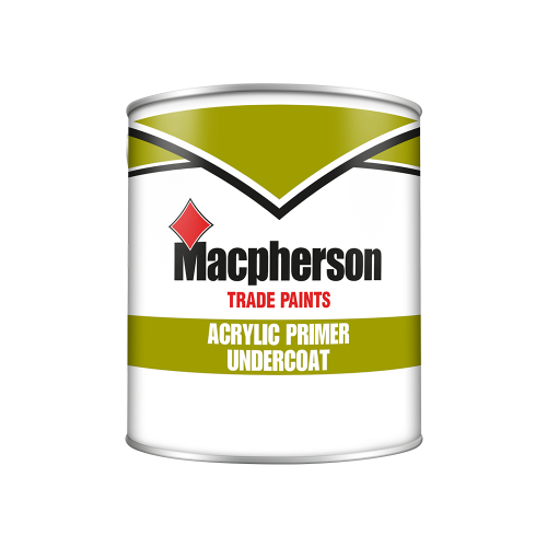 Macpherson - Acrylic Primer Undercoat - 2.5L - White